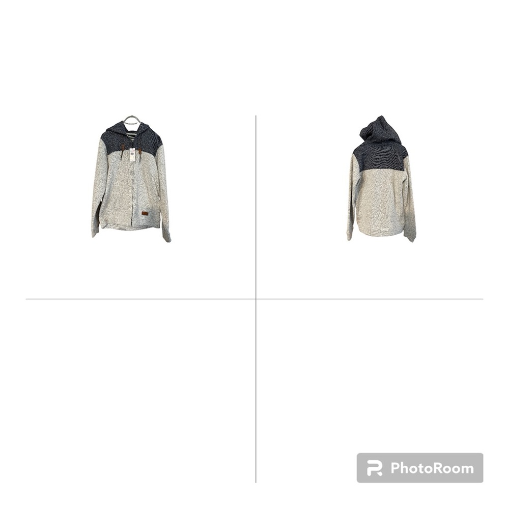 Men’s Quicksikver zip hoodie NWT medium